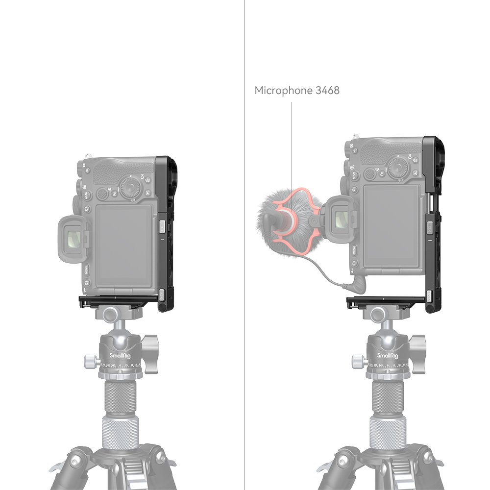 SmallRig Foldable L-Shape Mount Plate za Sony A7R V / A7 IV / A7S III 3984 - 8